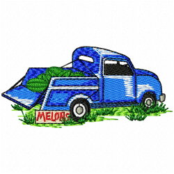 Pickup Truck Embroidery Design 1 Pickup Truck Embroidery Design 1